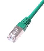 CORDON RJ45 CAT 6 100 Ohms BLINDE FTP LSZH VERT 0.3 METRE