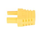 MANCHON RJ45 SURMOULE JAUNE SACHET DE 100