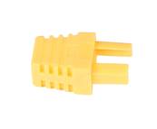 MANCHON RJ45 SURMOULE JAUNE SACHET DE 50