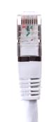 CORDON RJ45 CAT 6A 100 OHMS BLINDE SFTP BLANC 2 METRES