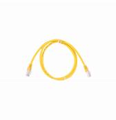 CORDON RJ45 CAT 6A BLINDE SFTP LSZH JAUNE 1 METRE