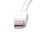 CONVERTISSEUR MINI DISPLAYPORT MALE VERS DVI-I 24+5 FEMELLE CABLE