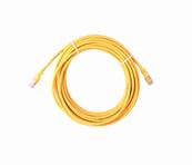 CORDON RJ45 CAT 6 100 Ohms BLINDE FTP LSZH JAUNE 10 METRES