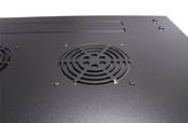 COFFRET CHASSIS FIXE PANNEAUX AMOVIBLES 15U P450 NOIR