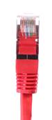 CORDON RJ45 CAT 6A 100 OHMS BLINDE SFTP ROUGE 2 METRES