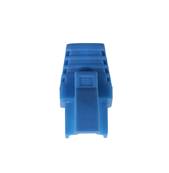 MANCHON RJ45 SURMOULE A LANGUETTE BLEU SACHET DE 100