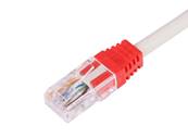 MANCHON RJ45 SURMOULE ROUGE SACHET DE 50