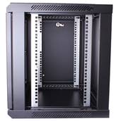 COFFRET CHASSIS FIXE PANNEAUX AMOVIBLES 9U P600 NOIR AVEC ROULETTES