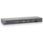 SWITCH RACKABLE 24 PORTS 10/100/1000 + 2 PORTS SFP