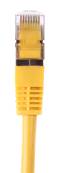 CORDON RJ45 CAT 6 100 Ohms BLINDE FTP JAUNE 30 METRES