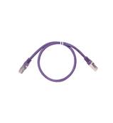 CORDON RJ45 CAT 6 100 Ohms BLINDE FTP VIOLET 0.5 METRE