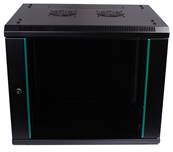 COFFRET CHASSIS FIXE PANNEAUX AMOVIBLES 15U P450 NOIR