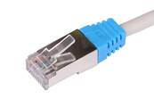 MANCHON RJ45 SURMOULE BLEU SACHET DE 100