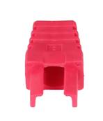 MANCHON RJ45 SURMOULE ROUGE SACHET DE 100