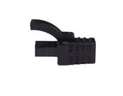 MANCHON RJ45 SURMOULE A LANGUETTE NOIR SACHET DE 50