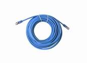 CORDON RJ45 CAT 6 100 Ohms BLINDE FTP LSZH BLEU 20 METRES