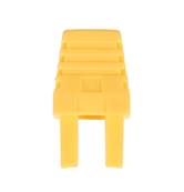 MANCHON RJ45 SURMOULE JAUNE SACHET DE 50