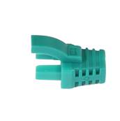 MANCHON RJ45 SURMOULE A LANGUETTE VERT SACHET DE 50