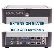 EXTENSION DE 300 A 400 TERMINAUX POUR DSCBOX SILVER