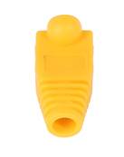 MANCHON RJ45 A BOSSE JAUNE SACHET DE 50