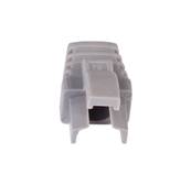 MANCHON RJ45 SURMOULE A LANGUETTE GRIS SACHET DE 50