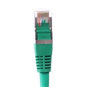 CORDON RJ45 CAT 5e 100 Ohms BLINDE FTP VERT 7 METRES