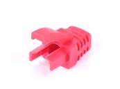 MANCHON RJ45 SURMOULE A LANGUETTE ROUGE SACHET DE 50