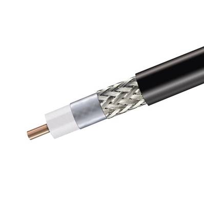 CABLE LMR400 COAXIAL 50 OHM DOUBLE BLINDAGE EN TOURET DE 100 METRES