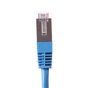 CORDON RJ45 CAT 6 100 Ohms BLINDE FTP BLEU 50 METRES