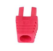 MANCHON RJ45 SURMOULE ROUGE SACHET DE 100