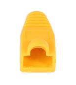 MANCHON RJ45 A BOSSE JAUNE SACHET DE 50