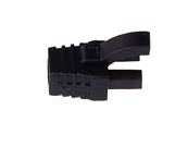 MANCHON RJ45 SURMOULE A LANGUETTE NOIR SACHET DE 100