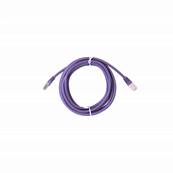 CORDON RJ45 CAT 6 100 Ohms BLINDE FTP VIOLET 3 METRES