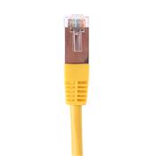 CORDON RJ45 CAT 6 100 Ohms BLINDE FTP JAUNE 50 METRES