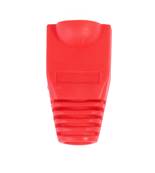 MANCHON RJ45 A BOSSE ROUGE SACHET DE 50