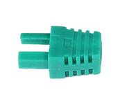 MANCHON RJ45 SURMOULE VERT SACHET DE 100