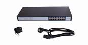 SWITCH RACKABLE 16 PORTS 10/100/1000 GIGABIT