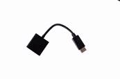 CONVERTISSEUR DISPLAYPORT MALE VERS HDMI FEMELLE CABLE 20CM 