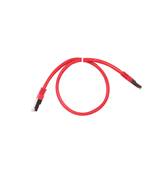 CORDON RJ45 CAT 6A 100 OHMS BLINDE SFTP ROUGE 0.5 METRE