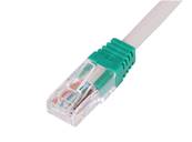 MANCHON RJ45 SURMOULE VERT SACHET DE 100