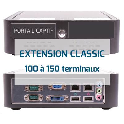 EXTENSION DE 100 A 150 TERMINAUX POUR DSCBOX CLASSIC (CUMULABLE)