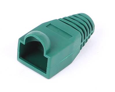 MANCHON RJ45 A BOSSE VERT SACHET DE 50