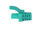 MANCHON RJ45 SURMOULE A LANGUETTE VERT SACHET DE 50