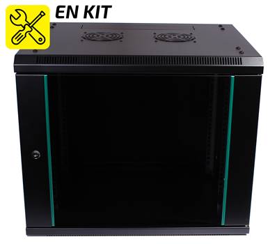 COFFRET EN KIT 15U P450 NOIR