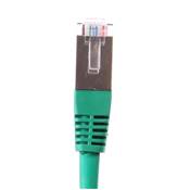 CORDON RJ45 CAT 5e 100 Ohms BLINDE FTP VERT 7 METRES