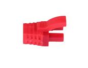 MANCHON RJ45 SURMOULE A LANGUETTE ROUGE SACHET DE 100