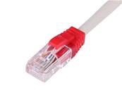 MANCHON RJ45 SURMOULE A LANGUETTE ROUGE SACHET DE 100