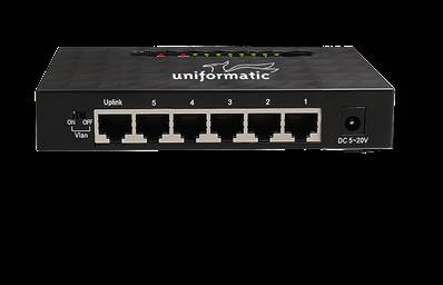 SWITCH DESKTOP 5 PORTS 10/100/1000 GIGABIT