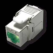 EMBASE RJ45 A REPERAGE LUMINEUX ELFI CAT 6 BOITE DE 8