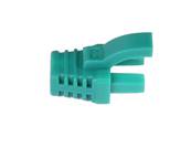 MANCHON RJ45 SURMOULE A LANGUETTE VERT SACHET DE 50